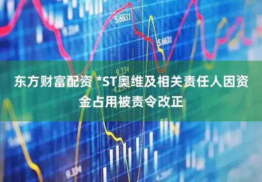 东方财富配资 *ST奥维及相关责任人因资金占用被责令改正