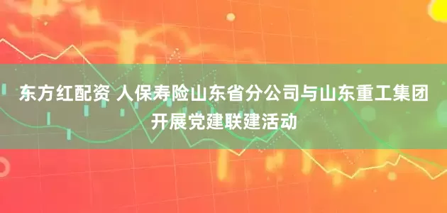 东方红配资 人保寿险山东省分公司与山东重工集团开展党建联建活动